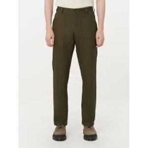 Frank And Oak Joey Straight Fit Cargo Pants Olive Green Mens Size 30x32